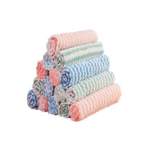 Microfiber Cleaning Cloths 24x24cm Set, Quick Absorbent Reusable Dish Towels for Kitchen and Home