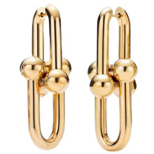(Style 2, Gold-color) Unique Elegant Horseshoe Earrings: The Perfect Fashion Accessory