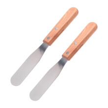 Zahnlabor-Spachtel Aus Edelstahl,20,3 cm (8 Zoll),Gips,Ausrichtung,Mischwachs,Endinstrument mit Holzgriff.