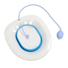 Sitz Bath Folding Blue 35x39cm 13.8x15.4inCap:N/A