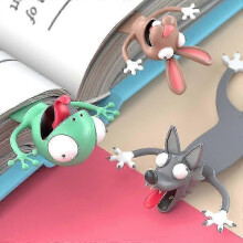creative 3d Stereo Bookmark Marker Kawaii Cat Bookmark Of Pages Kids Gifts School Stationery Supplies