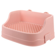 Roze Plastic Potty Trainer Met Filter Kleine Huisdieren