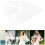 Weißer Brautschleier Polyester Spitze Für Hochzeit 6