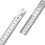 Règle en acier inoxydable de haute précision, idéale pour-60cm 1