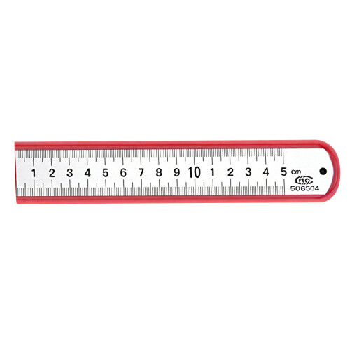 High Precise 304 Stainless Steel Ruler With Enhancing-15cm