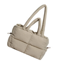 Sac à bandoulière pratique pour femmes, sac matelassé, sac-Kaki