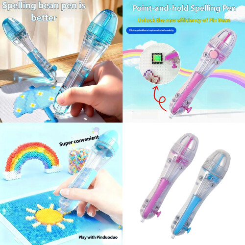 Efficient Press Type Bead Tool Perfect For 2.6mm Beads-Blue 2