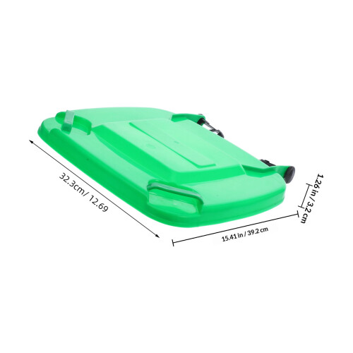 Coperchio Per Bidone Spazzatura Verde Robusto E Spesso 1