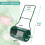 Garden Compost Spreader 76L Lawn Roller 2
