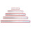High Precise 304 Stainless Steel Ruler With Enhancing-15cm 2