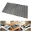 Foldable Diatomite Dish Drainer Mat 12 Leaves Fast-White 3