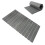 Foldable Diatomite Dish Drainer Mat 12 Leaves Fast-White 5