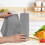 Reusable Kitchen Towels Roll 25x25cm Microfiber TearAway Sheets  Absorbency Lint Cleaning 4