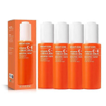 (4PCS)1-5x SKIN Bright Icon Vitamin C + E + Ferulic Serum, Brightening & Soothing Face Serum, Helps Even Skin Tone, Vegan & Cruelty-Free