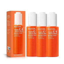(3PCS)1-5x SKIN Bright Icon Vitamin C + E + Ferulic Serum, Brightening & Soothing Face Serum, Helps Even Skin Tone, Vegan & Cruelty-Free