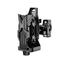 Motorcycle Cup Holder for Harley Davidson Road Glide Ultra, Adjustable Handlebar Drink Holder, 360 Rotation, Universal Bottle Compatibility