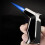 Windproof Butane Torch Lighter, Adjustable Jet Flame Metal Refillable Lighter for Camping, Kitchen, BBQ, Candles 2
