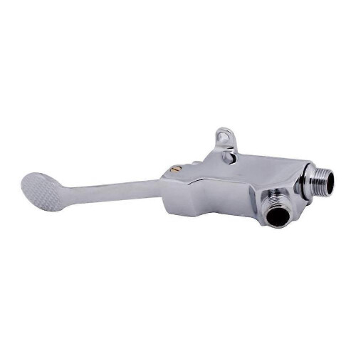 Macaron Polished Chrome Floor Mounted Foot Pedal Valve 1