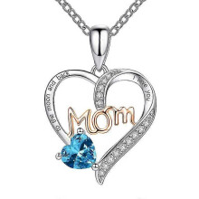 (BLUE)Necklace Gift for Mother for Women, Christmas Gift for Mom, Birthday Gift for Women