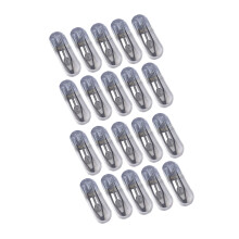 20Pcs Contact Lenses Wearing Tool with Tweezers Stick For-Black