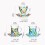 Striking Multicolored Cup Handicraftsman-Colorful coffee cup 4