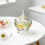 Elegant Hand Painted Glass Container Ideal For Nut-Covered bowl 6