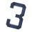 Weatherproof Sun Activated LED House Markers Featuring Quick-3 1