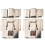 Toggle Catches Lock Iron Hasp Latches Modern Decorative-6pcs 2