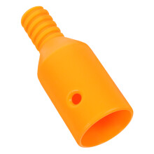 Robuster Plastikverbinder Moppgriff Verlängerungsstiel Orange