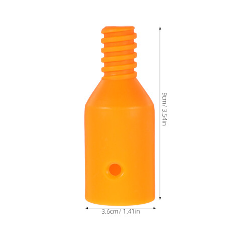 Robuster Plastikverbinder Moppgriff Verlängerungsstiel Orange 1