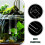 2Pz Agganci in ABS Per Acquario Piante E Zona Basking 5