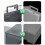 Compact Handheld Component Holders Shatterproof Materials For-B 6