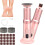 Multi Functional Pedicure Tool With Interchangeable-Pink 1