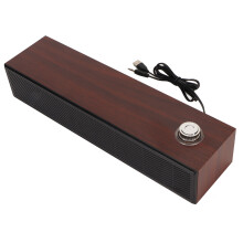 Brown Vintage USB HiFi 37.1x8.9x7.6cm 3in2