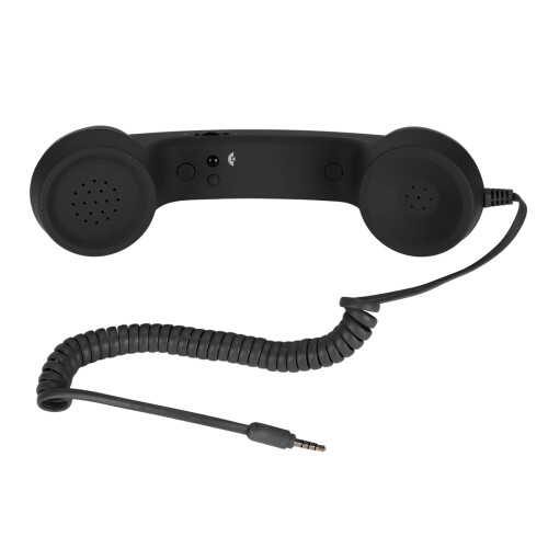 Vintage USB-C Radiation-Proof Handset 3.5mm Black 2
