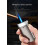 Jet Torch Lighter Windproof Refillable Butane Cigar Lighter with OneButton Ignition Rose Gold 2
