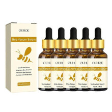 (5PCS)1-5x Bee Venom Serum, Advanced Bee Venom Serum, Bee Venom Anti-wrinkle Essence, Collagen Anti-Aging Skin Nourishing Skin Serum