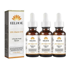 (3PCS)1-5x 20% Vitamin C+e+ Ferulic Acid Face Serum Skin Whitening Face Anti-aging Care Essence