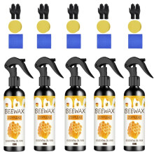 Natural Beeswax Furniture Polish Spray 120ml, Deep Wood Restoration and LongLasting Shine for Tables, Chairs and Cabinets