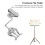 Durable Music Folder Organizer for Musicians, Hands Page Holding, Universal Wind Instrument Use 2