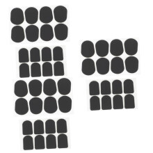 96pcs Saxophone Mouthpiece Pads Silicone Tooth Cushions for Comfortable Alto Play and Protection