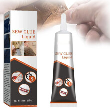 Fabric Glue for Clothes  3PC – Permanent Washable Sewing Adhesive with Clear Flexible Finish
