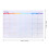 Multifunktionaler Magnetischer Kalender Whiteboard Mehrfarbig 2