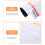 Multifunktionaler Magnetischer Kalender Whiteboard Mehrfarbig 4