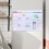 Multifunktionaler Magnetischer Kalender Whiteboard Mehrfarbig 5