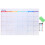 Multifunktionaler Magnetischer Kalender Whiteboard Mehrfarbig 6