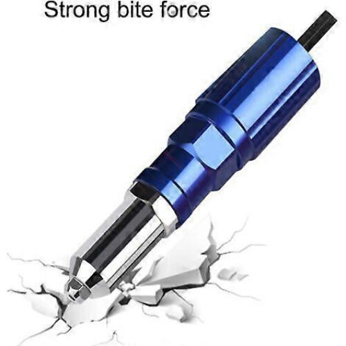 Electric Rivet Gun 2.44.8mm Rivet Nut Gun Drill Adapter Riveting Tool Nut Pull Rivet Tool 1