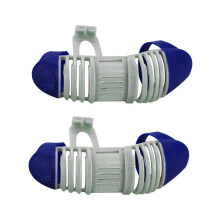 2pcs Basketball Finger Sleeves Splint with Finger Stabilizing Support, Breathable Lightweight Design for Sports Injury Protection