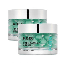 (2PCS)1-5x Capsule Cream with Hyaluronic Acid & Multiple Peptides - Anti-Aging Skin Care for Face & Neck, Customizable Formula for All Skin Types