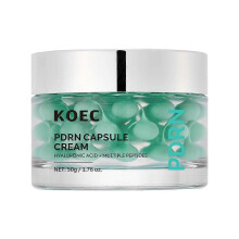 (1PC)1-5x Capsule Cream with Hyaluronic Acid & Multiple Peptides - Anti-Aging Skin Care for Face & Neck, Customizable Formula for All Skin Types